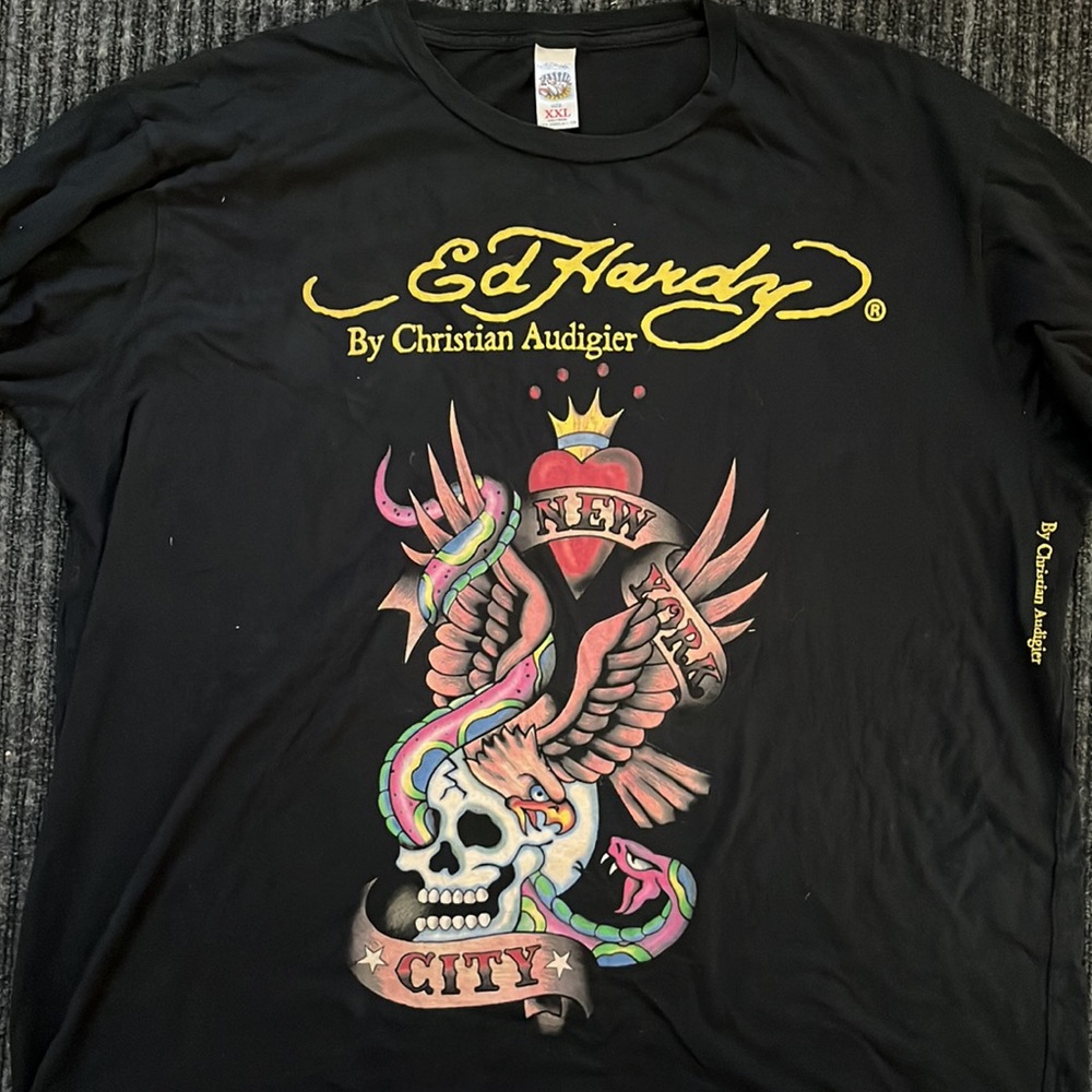 Ed Hardy Graphic Tee Size 2XL